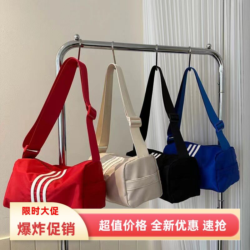 小众吐司包女大容量包新款休闲条纹单肩包夏季百搭宽带斜挎包女