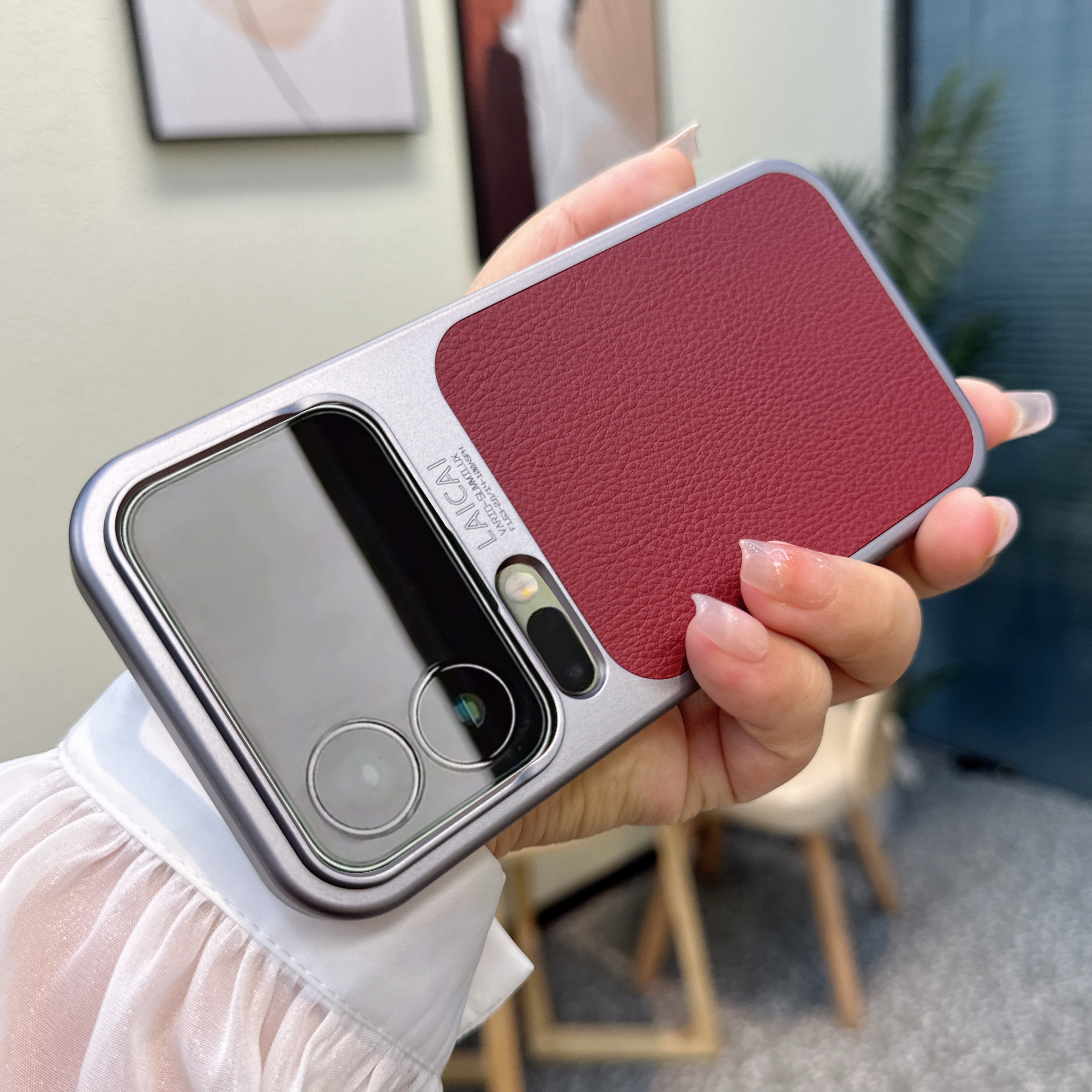 荔枝皮纹几何魔方适用小米17promax手机壳女款小米17保护套xiaomi镜头全包17超薄防摔高端十七商务高级感硬壳