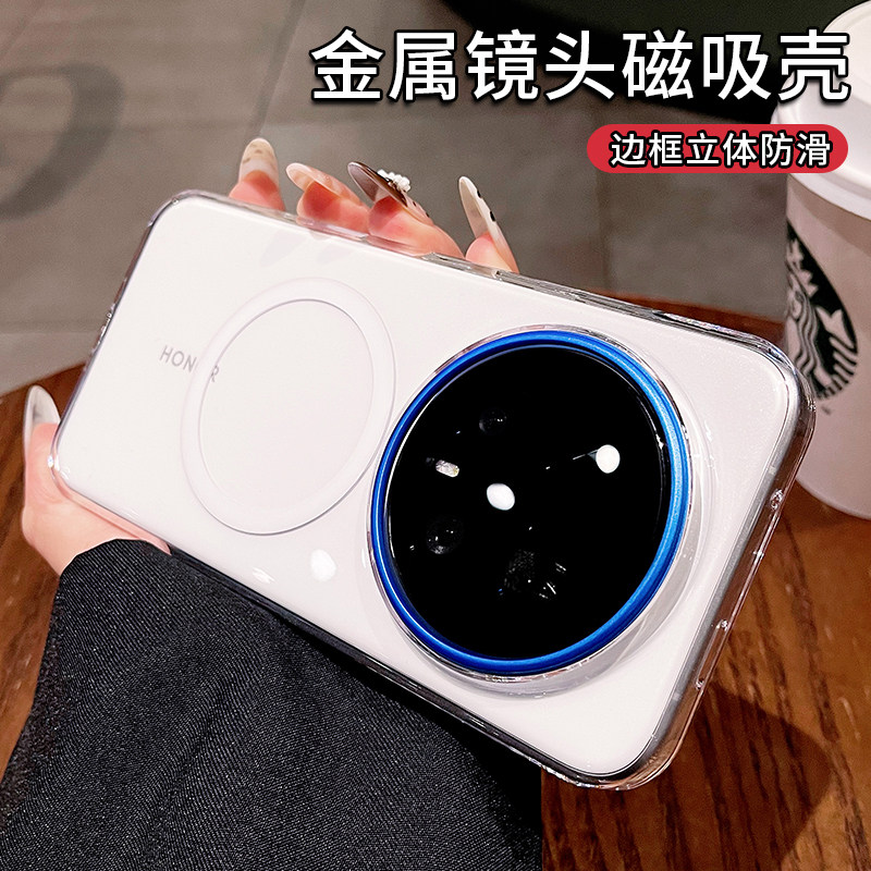 一年包换新款篮圈透明磁吸壳