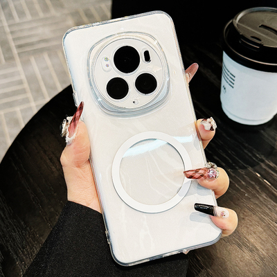 进口拜耳硅胶强磁快充手机壳