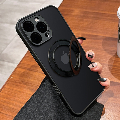 一年包换新款超薄磨砂360支架壳