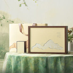 2025新款茶叶包装盒空礼盒安吉白茶天目湖白茶半斤装通用空礼盒