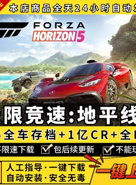 steam极限竞速地平线5全DLC送赠品全706全车辆10亿CR存档全三星环岛极速漂移调教大型PC电脑单机赛车游戏
