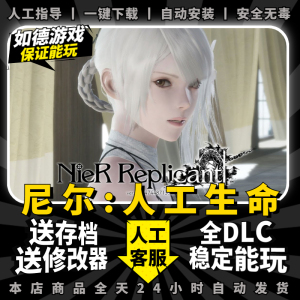 尼尔人工生命/尼尔伪装者 重制版 中文全DLC送修改器 通关存档 机械纪元 pc电脑单机角色扮演游戏 免steam