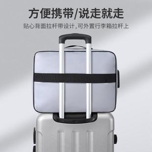 防火阻燃文件袋户口证件收纳包旅行安全重要单证多层保险卡包平板