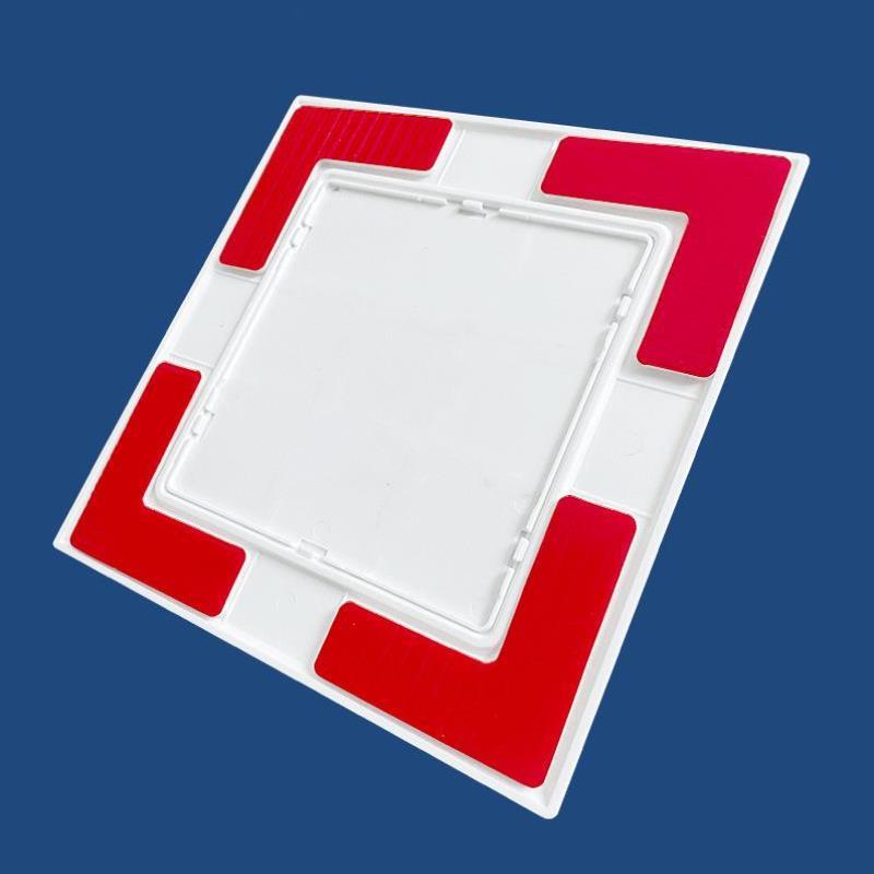 圆形厨房下水管检修口装饰盖免打孔自粘遮挡盖板洞口免钉胶