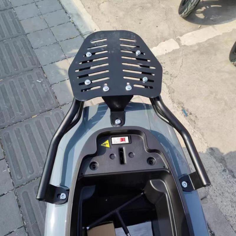 加装铁架摩托车电动车尾箱后备箱支架物架改装配送万能送餐加长