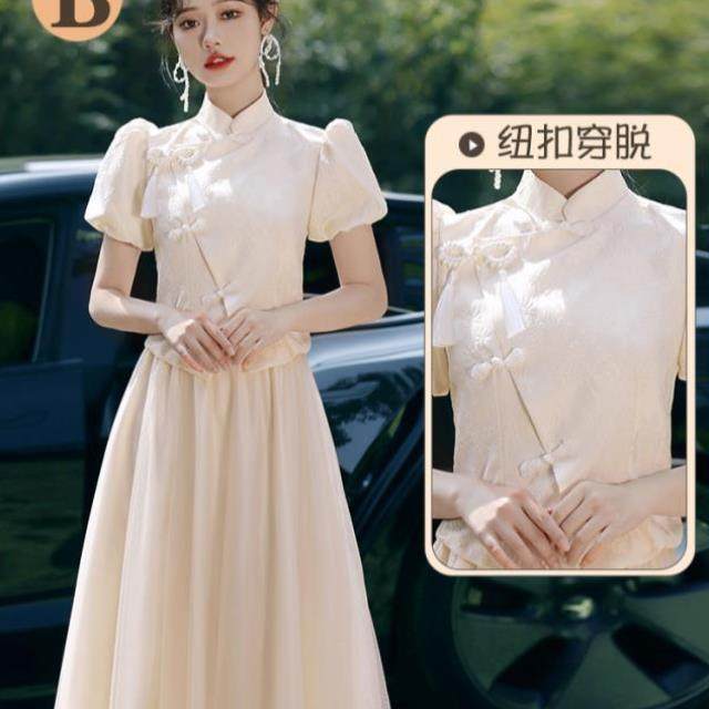 团宴小众演出平时可穿伴娘服2025新款姐妹伴娘服高级礼裙晚礼服