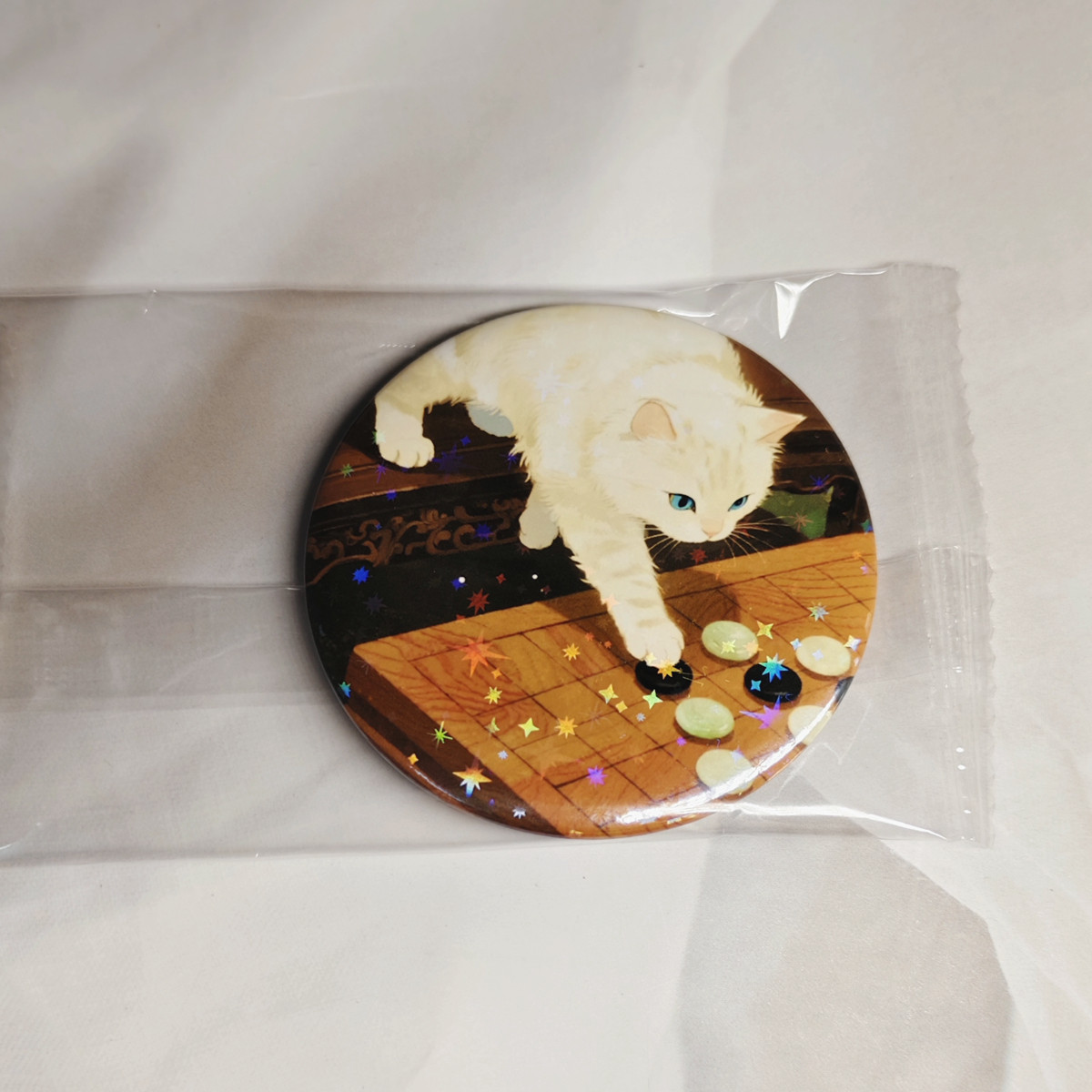 烂柯一梦丨猫与围棋古风徽章58mm