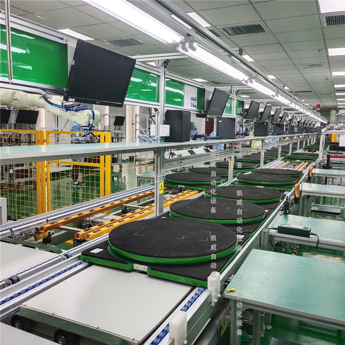 电脑服务机组装线装配线汽车锂电池总装线非标流水线设计智能