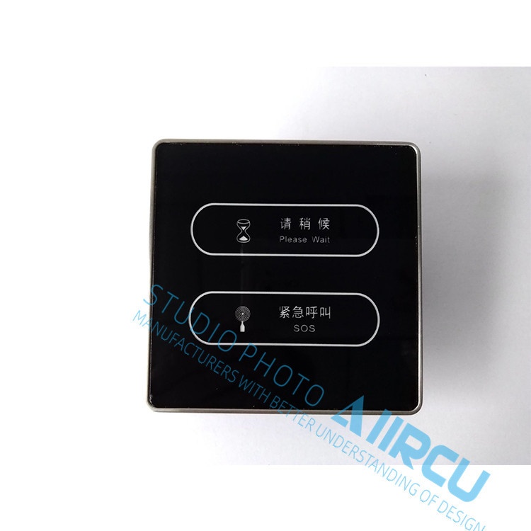 86型墙壁连体触摸开关插座智能酒店床头柜控制面板智控节能