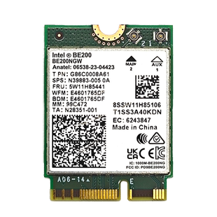 亮腾WIFI7无线网卡英特尔BE200NGW内置m.2千兆三频MU-MIMO蓝牙5.4