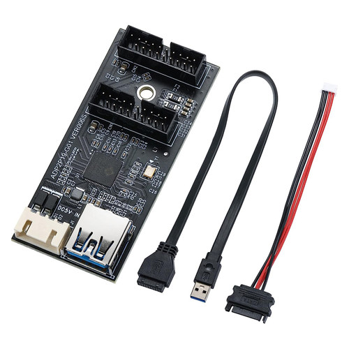 19针转接usb3.2TYPE-C前置