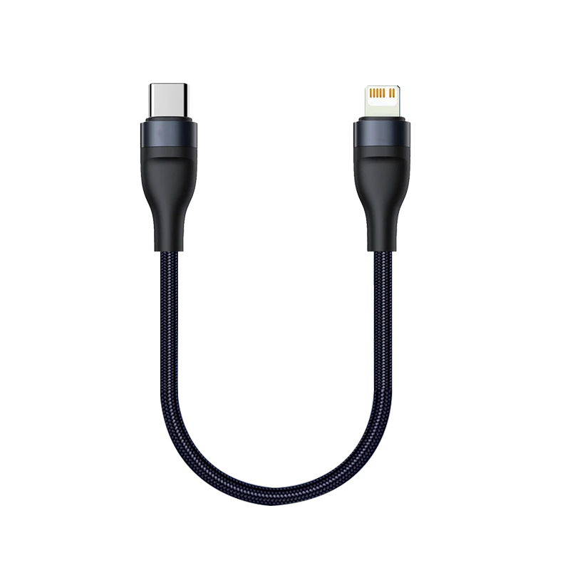 25cm短款数据线充电宝短线PD20W快充双Type C适用苹果iPhone14手机15Promax便携13短12闪充11迷你60W充电器线