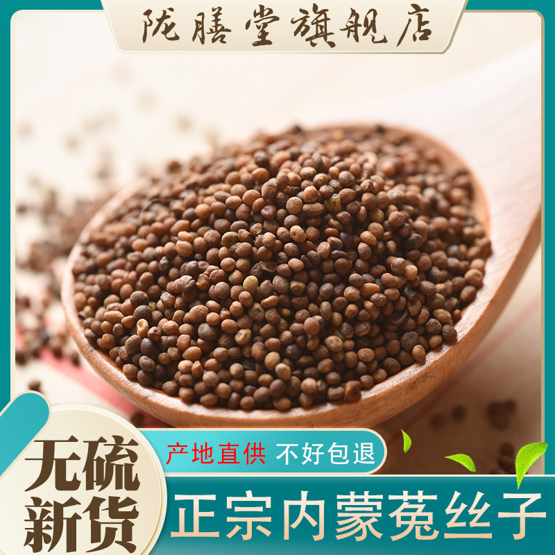 内蒙菟丝子500g克包邮野生中药材菟丝子男性泡茶酒配特级淫羊藿粉