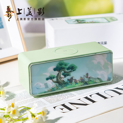 上美影浪浪山小妖怪画境夜灯音响摆件蓝牙无线充白噪音动漫周边