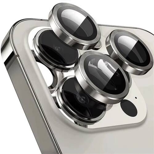 3pcs Metal Camera Lens Screen Protector For iPhone 16 15 14