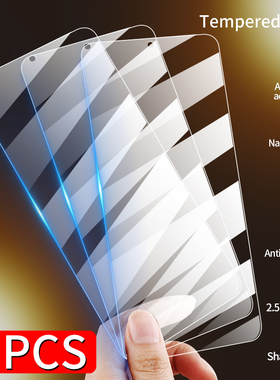 3Pcs Tempered Glass For Xiaomi Redmi Note 9 8 7 6 5 Pro 8T 9A 9C 8A 7A 5 Plus 4X Screen Protector
