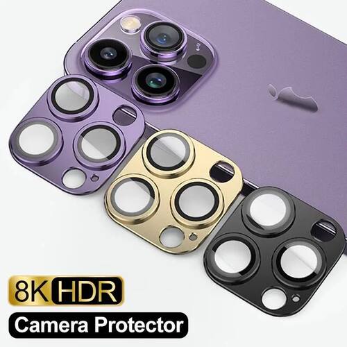 Metal Camera Lens Glass Protector For iPhone 11 12 13 14 15