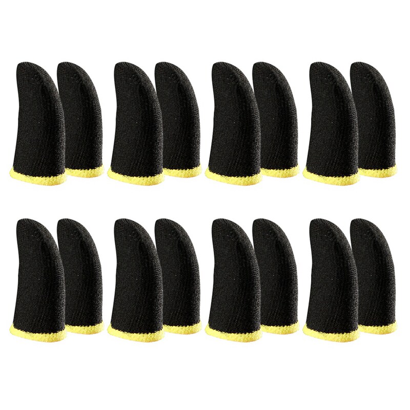 18-Pin Carbon Fiber Finger Sleeves For PUBG Mobile Games