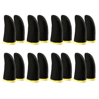 18-Pin Carbon Fiber Finger Sleeves For PUBG Mobile Games