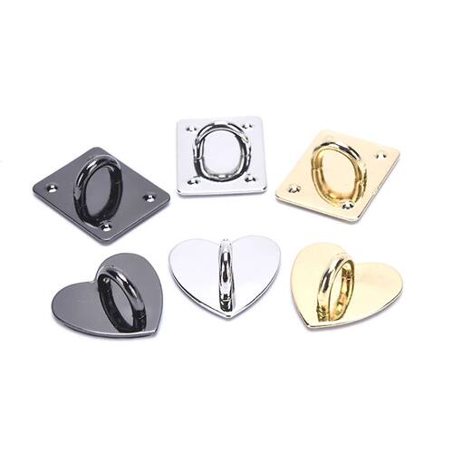 2pcs  Mobile Phone Smartphone Heart Finger Ring Stand