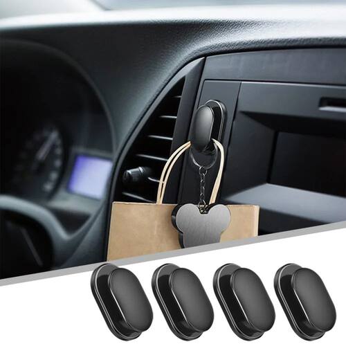 Mini Car Hooks Interior Storage Holder for USB Cable