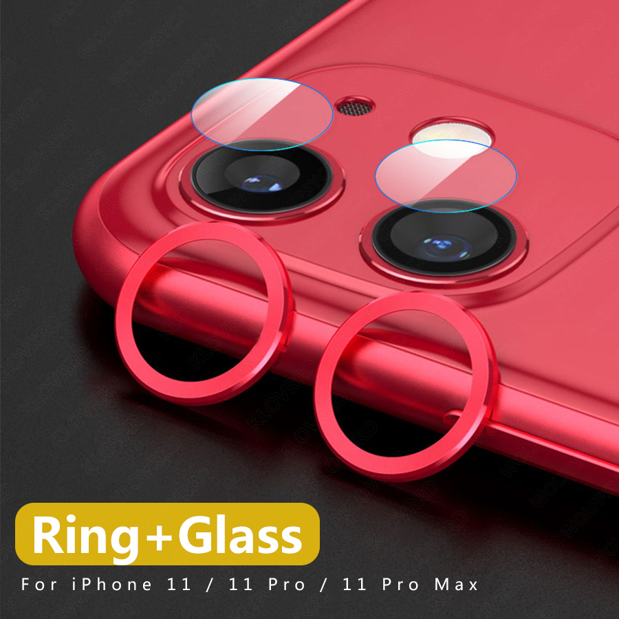 For iPhone 12 11 Pro Max Back Camera Lens Tempered Glass