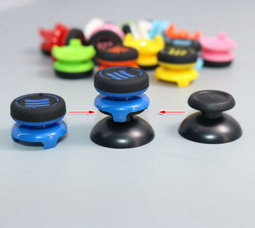 2pcs PS4 Thumb Stick Grip Extender - for Sony PlayStation 4