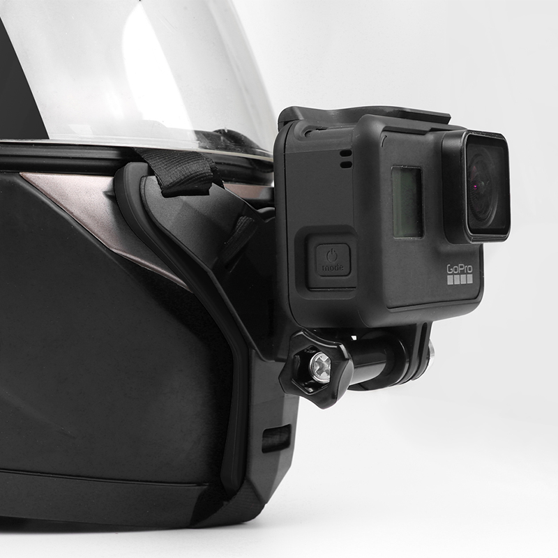 Full Face Helmet Chin Mount Holder for GoPro Hero 8 7 5 SJC