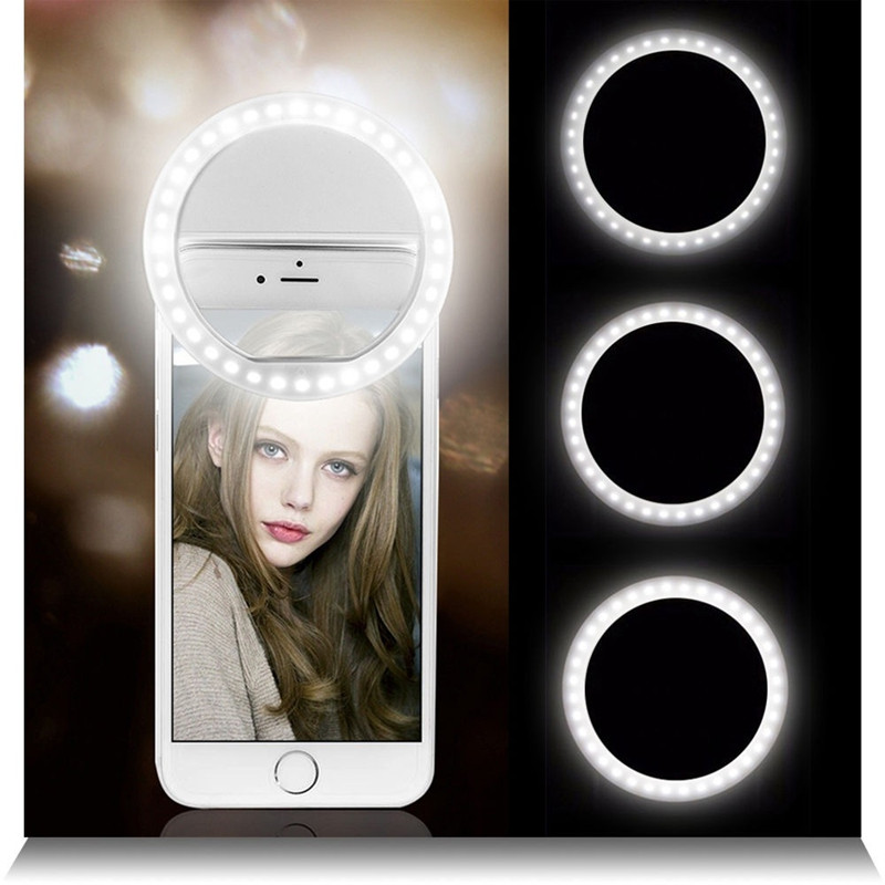 Selfie LED Ring Flash Lumiere Telephone Portable LED Mobile|ruв категории Домашний быт, творческие украшения, творческие подарки - от Buy2taobao.com для оказания профессиональной услуги покупки агента Taobao