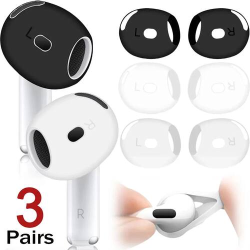 1-3 Pairs Anti-Slip Ear Cover Eartips For Apple Air Pods 4