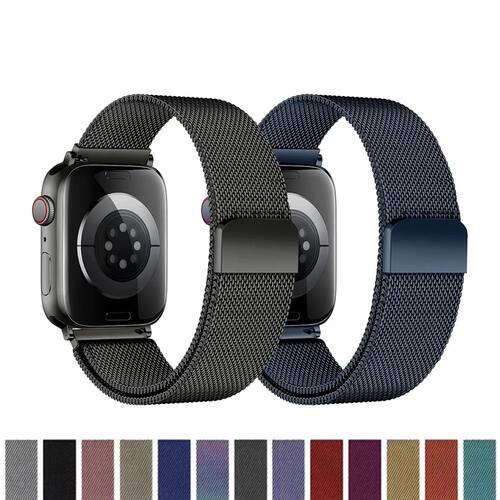 Milanese Loop Band for Apple Watch Ultra 3/2/1 49mm S11 S10