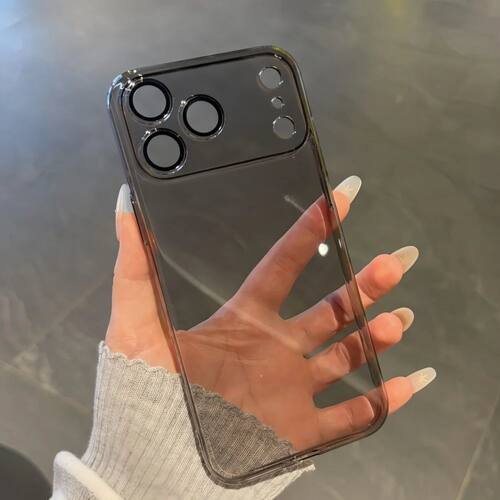 Ultra-Thin Hard Clear Lens Glass Case For iPhone 17 Air 16