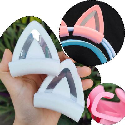 Headphones Accessories Cat Ear For Earphone Gaming Headsets