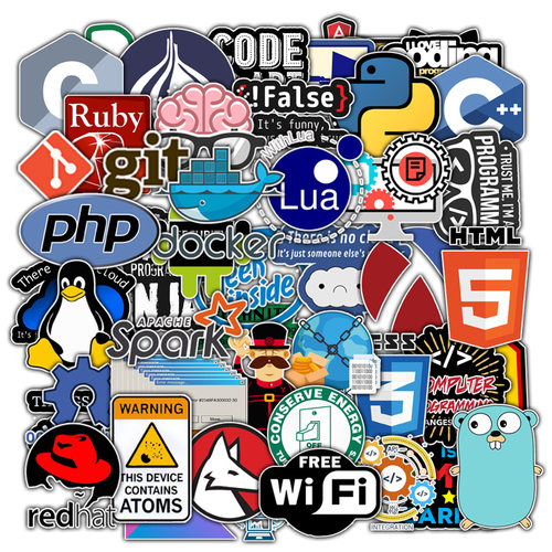 2022 50 Pcs Internet for Java Sticker for Geek programmer