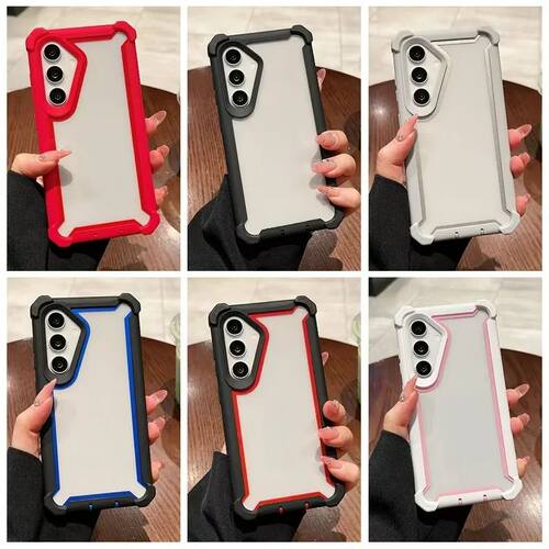 Colorblock Space Shell for Samsung Galaxy S25 S24 S23