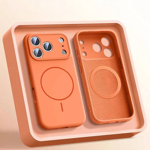 For Magsafe Liquid Silicone Phone Cases For iPhone 17 16 15