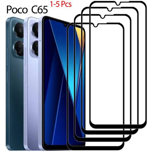 6.74'' Poco C65 Glass Film POCO C65 Global Version Tempered
