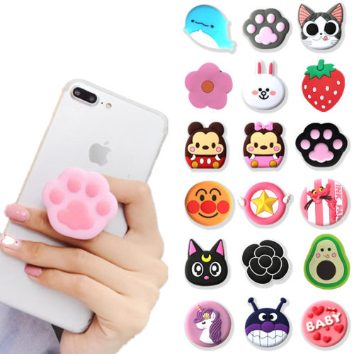 2021 Universal mobile phone bracket Cute 3D Animal airbag