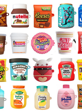 New3D Earphone Cover Case for AirPods 1 2 3 Pro Dragon Shark