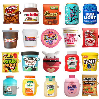 New3D Earphone Cover Case for AirPods 1 2 3 Pro Dragon Shark