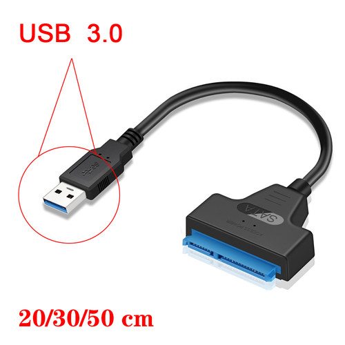 USB 3.0 SATA Cable Adapter Extension Computer Cables