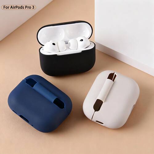 Silicone Case For Apple AirPods Pro 3 Cases Wireless