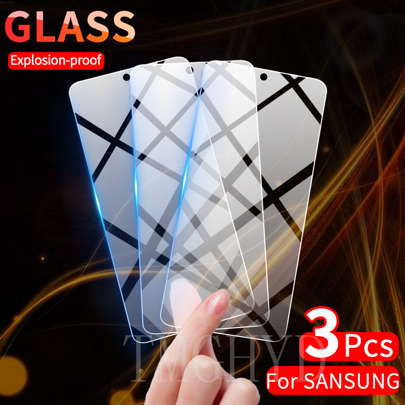 3Pcs Screen Protector Tempered Glass for Samsung Galaxy A51