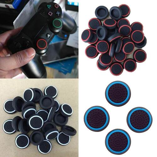 8Pcs Controller Thumb Silicone Stick Grip Cap Cover for PS3