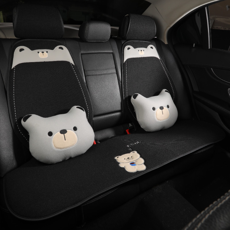 汽车坐垫四季通用秋冬季亚麻座垫新款半包座椅套高级感网红座套女,汽车用品/电子/清洗/改装,专车专用座套/座垫,淘宝优惠券,粉丝福利购,淘宝优惠卷
