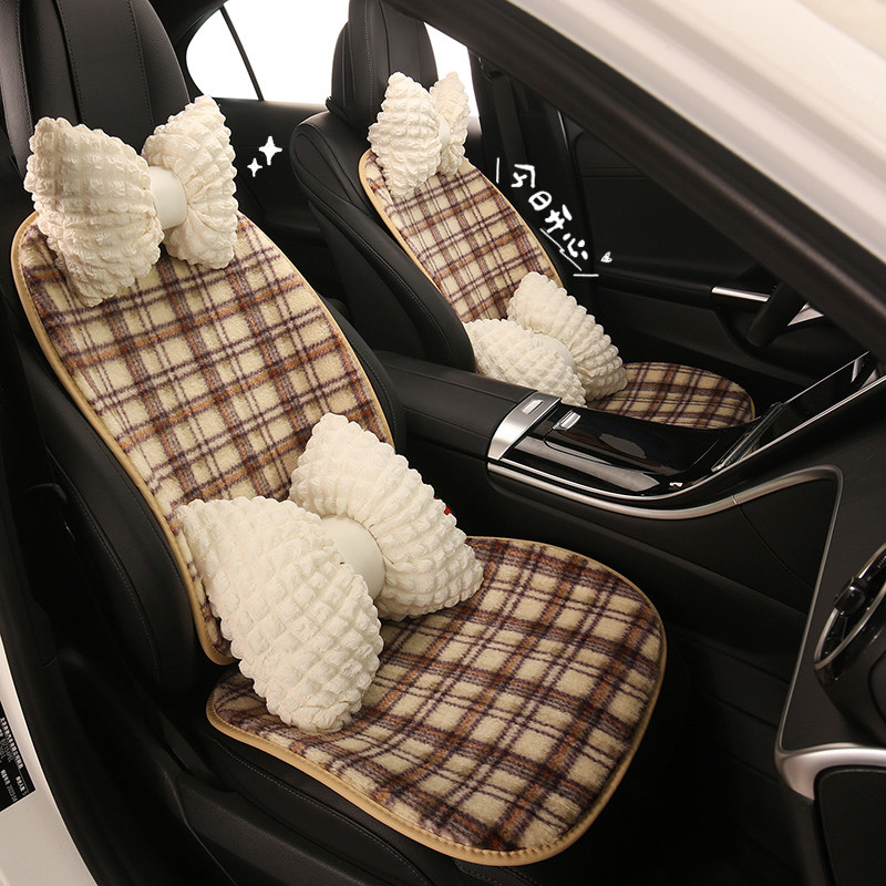 汽车坐垫冬季毛绒可爱座垫保暖加绒加厚座椅套新款网红高级感座套,汽车用品/电子/清洗/改装,专车专用座套/座垫,淘宝优惠券,粉丝福利购,淘宝优惠卷