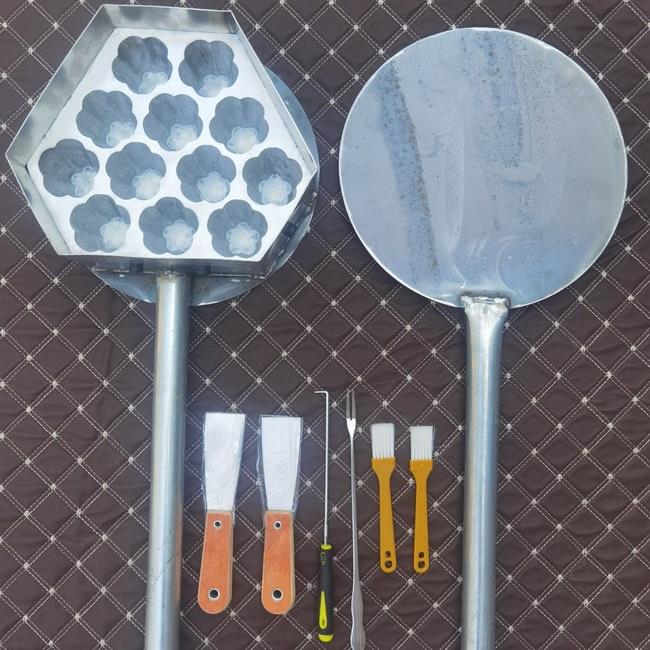 19头梅花糕模具商用摆摊南京苏州台州7头梅花糕机器设备设备炉子