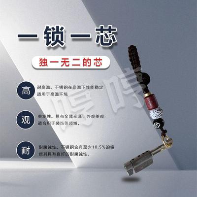 定做不锈钢cb锁芯cd锁pa环锁困龙锁白鲸不通开孤配锁芯贞洁笼子锁